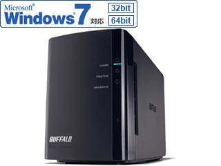 LS-WX2.0TL/R1 RAID機能搭載 ネットワーク対応 LAN接続ハードディスク 2TB