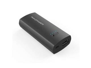 RAVPower PSE対応 5200mAhモバイルバッテリーブラック RP-PB107-BK