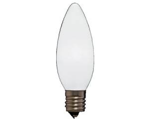 【クリックで詳細表示】YAZAWA/ヤザワコーポレーション LDC1NG32E17W LEDシャンデリア球 【C形】 昼白色 E17