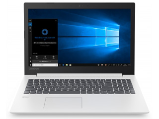 15.6型ノートPC ideapad 330(AMD Ryzen 5 2500U/256GB SSD/Radeon Vega8) 81D200P8JP ブリザードホワイト