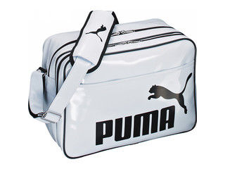 【クリックで詳細表示】PUMA/プーマ エナメルショルダー ホワイトブラック