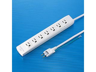 【クリックで詳細表示】サンワサプライ パワータップ 5.0m TAP-MG375FK 3P・7個口 5m