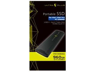 ULTRA PLUS USB3.1 Gen 2対応ゲーミングSSD 960GB PHD-GS960GU
