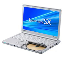 12.1型ノートPC Let's note/レッツノート CF-SX1XEVHR シルバー Office搭載モデル