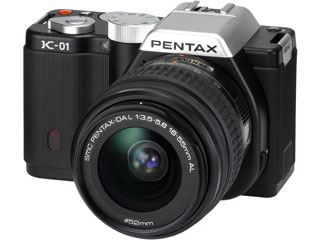【クリックで詳細表示】PENTAX/ペンタックス K-01 ズームレンズキット(ブラック/ブラック) 【ケー ゼロワン】