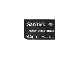 【クリックで詳細表示】SanDisk/サンディスク メモリースティック Pro Duo Gaming 4GB SDMSG-004G-J95