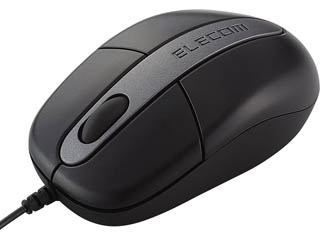 【クリックで詳細表示】ELECOM/エレコム M-M2P2BK ホイール付きボールマウス PS/2接続タイプ (ブラック)