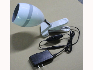 【クリックで詳細表示】OHM/オーム電機 集光型LEDクリップライト LT-CLEDCC-W(白)【昼光色タイプ】