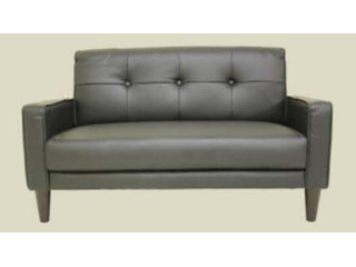 【クリックで詳細表示】URBAN/アーバン通商 【レトロ調ソファ】S-3110 ルーク コンパクトソファー/ブラック