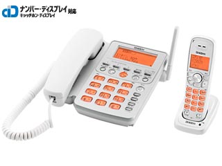 【クリックでお店のこの商品のページへ】ユニデン/Uniden UCT-216 2.4GHzデジタルコードレス留守番電話機