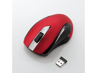 【クリックで詳細表示】ELECOM/エレコム 【納期未定】M-D21DLRD 5ボタンレーザーワイヤレスマウス レッド ＜br＞ 【elemk12】