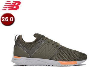 【クリックでお店のこの商品のページへ】【在庫限り】MRL247KO-D スニーカ カジュアル シューズ メンズ レディース 【26.0】 (オリーブ)