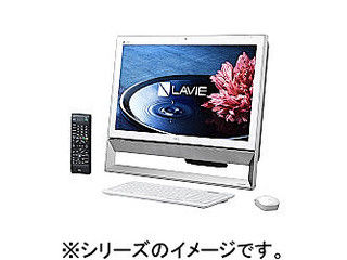 【クリックでお店のこの商品のページへ】NEC 21.5型液晶一体型PC LAVIE(ラヴィ) Desk All-in-one DA370/BAシリーズ PC-DA370BAW ファインホワイト