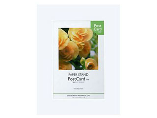 【クリックでお店のこの商品のページへ】HAKUBA/ハクバ ペーパースタンド ポストカード (ホワイト)