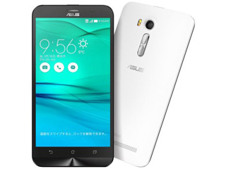 【クリックでお店のこの商品のページへ】ASUS/エイスース 5.5型SIMフリースマートフォン Zenfone Go 16GB ZB551KL-WH16 ホワイト