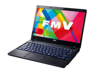 【納期ご注文後約1週間前後】13.3型ノートPC LIFEBOOK SH FMVS54GB SH54/G シャイニーブラック