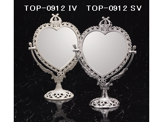 【クリックで詳細表示】SHIOKAWA KOUMEIDO/塩川光明堂 【Grace/グレース】グレースデスクミラー TOP-0912 IV