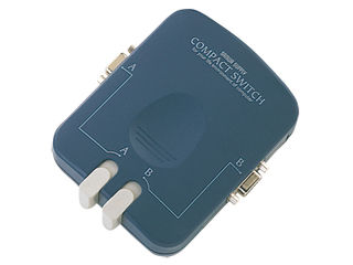 【クリックでお店のこの商品のページへ】サンワサプライ SW-CP21V コンパクト切替器(モニタ用)