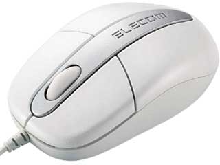 【クリックで詳細表示】ELECOM/エレコム M-M2P2WH ホイール付きボールマウス PS/2接続タイプ (ホワイト)