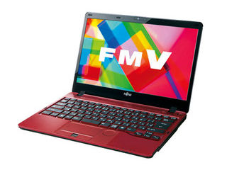 【納期ご注文後約1週間前後】13.3型ノートPC LIFEBOOK/ライフブック FMVS54GR SH54/G ガーネットレッド