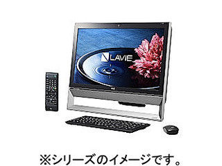 【クリックでお店のこの商品のページへ】NEC 21.5型液晶一体型PC LAVIE(ラヴィ) Desk All-in-one DA370/BAシリーズ PC-DA370BAB ファインブラック