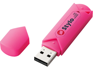 ���쥳�ࡡ�ե�å������(4GB��)��MF-AWU2A08GPN USB�ե�å������ AWU 2nd Stylo 8GB �ԥ�