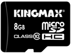 KM-MCSDHC10X8G microSDHC�J�[�h class10 8GB SDHC�ϊ��A�_�v�^�t