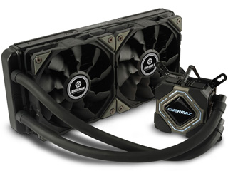 【クリックで詳細表示】TDP350W＋対応水冷一体型CPUクーラー LIQMAX II 240 ELC-LMR240-BS