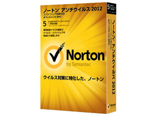 Norton AntiVirus 2012 21197323 �I�t�B�X�p�b�N 5PC