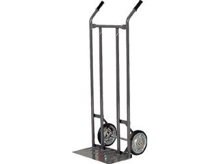 【クリックでお店のこの商品のページへ】【代引不可】スチールパイプ製二輪車 H1210 すくい板205X470 2011