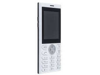 2.4型 SIMフリー携帯電話 un.mode phone 01(アンモードフォン) ホワイト UM-01W