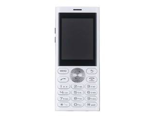 2.4型 SIMフリー携帯電話 un.mode phone 01(アンモードフォン) ホワイト UM-01W