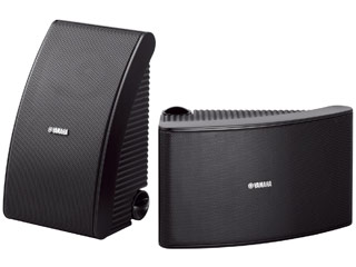 【クリックで詳細表示】YAMAHA/ヤマハ スピーカー NS-AW592 BLACK NS-AW592B (1ペア) ＜br＞ 2WAY密閉型 防水機能 屋外でも使用できる「全天候型」スピーカー