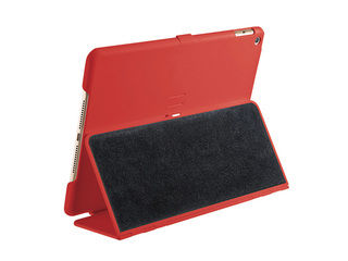 iPad 9.7インチ ハードケース(スタンドタイプ・レッド) PDA-IPAD1004R