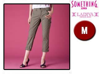 �y���ׂ��܂����z SOMETHING VL2344-AGR LADIVA �J�[�S�e�[�p�[�h �yM�z (�A�[�~�[�O���[��)