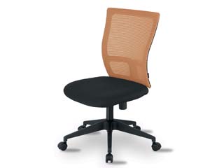 【クリックでお店のこの商品のページへ】Remex/レメックス・ジャパン 【メッシュチェア アームなしタイプ】 RWC-01X-OR オレンジ