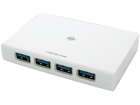 �y�[������zPL-US3H400-WH USB3.0�Ή� 4�|�[�gUSB�n�u �z���C�g
