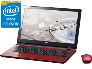 15.6型ノートPC LAVIE(ラヴィ) Smart NS(e) PC-SN17CNSA7-1 ルミナスレッド