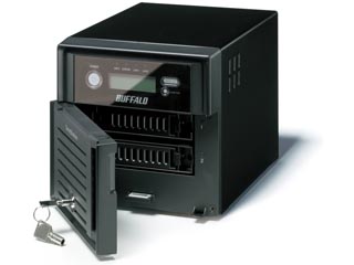 【クリックで詳細表示】バッファロー TS-WX4.0TL/R1 テラステーション 管理者・RAID機能搭載 2ドライブ LAN接続ハードディスク NAS 4TB