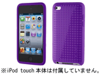 SPK-PIXELSKNHD-IT4-P iPod Touch 4 PixelSkin HD - Purple