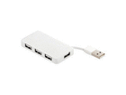 USB2.0Hub �o�X�p���[ 4�|�[�g Mac Logo�F��擾 BSH4U16WH �z���C�g