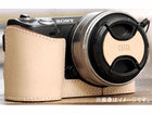 CSJ-NEX5N-14�i�x�[�W���j�@�V�G�X�^�@�{�v���ʃP�[�Xwith�����Y�L���b�v�ifor NEX-5N�j�@�yCIESTA�z