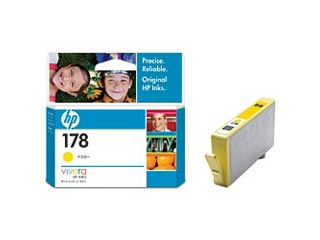 【クリックで詳細表示】hp/ヒューレット・パッカード HP178インクカートリッジ イエロー CB320HJ