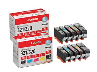 BCI-321+320/5MP �C���N�^���N ��������2�Z�b�g