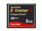 SDCFX3-008G-J31A ExtremeIII �R���p�N�g�t���b�V���J�[�h 8GB