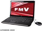 15.6�^�m�[�gPC LIFEBOOK/���C�t�u�b�N FMVA54DB AH54/D �V���C�j�[�u���b�N ���݌Ɍ��������I
