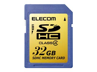 【クリックでお店のこの商品のページへ】【大幅値下げ中】 ＜br＞ ELECOM/エレコム 【納期未定】SDHCメモリカード クラス4/Class4 32GB MF-FSDH32GC4