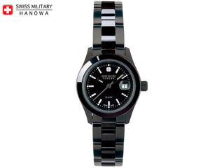 【クリックで詳細表示】SWISS MILITARY/スイスミリタリー ML-133(レディース) 【PVD BLACK】