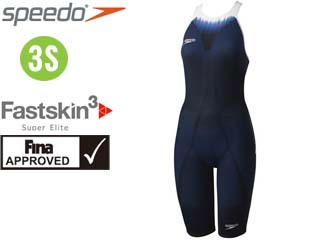 【クリックでお店のこの商品のページへ】SPEEDO/スピード SD42H01-N ウイメンズ スーパーエリートショートジョン クローズバック【3S】(ネイビー)