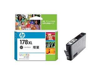 【クリックで詳細表示】hp/ヒューレット・パッカード HP178XLインクカートリッジ フォトブラック 増量 CB322HJ